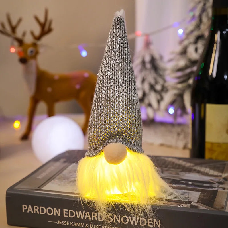 Świąteczny Krasnal LED